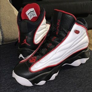 Jordan Pro Strong 'Black Varsity Red'